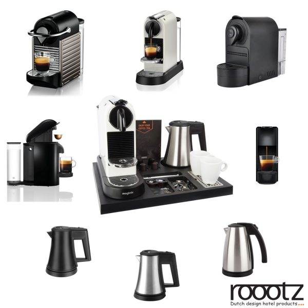 Koffie en Thee tray | Hospitality tray Roootz