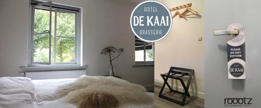 Kofferrekken Hotel de Kaai Nederland van Roootz