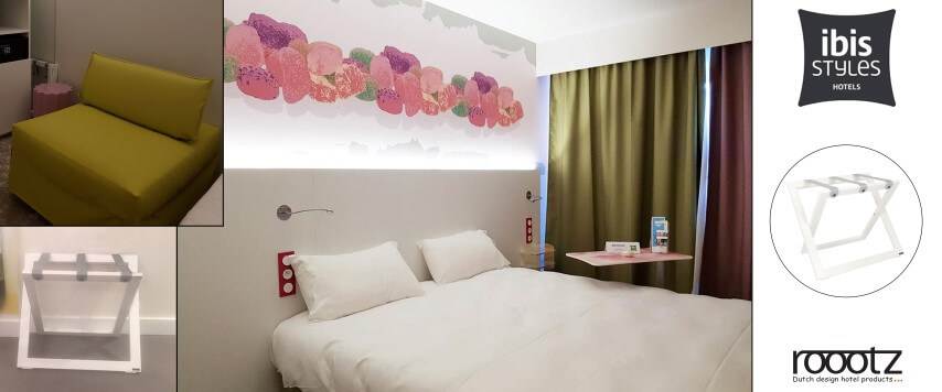 Witte Kofferrekken | Kofferrek hotelkamer ROOOTZ