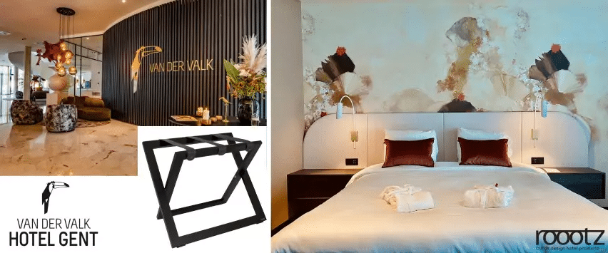 Porte-valises pour hôtels design moderne van der valk gent