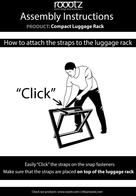 Luggage Rack Assembly instructions - Roootz Compact