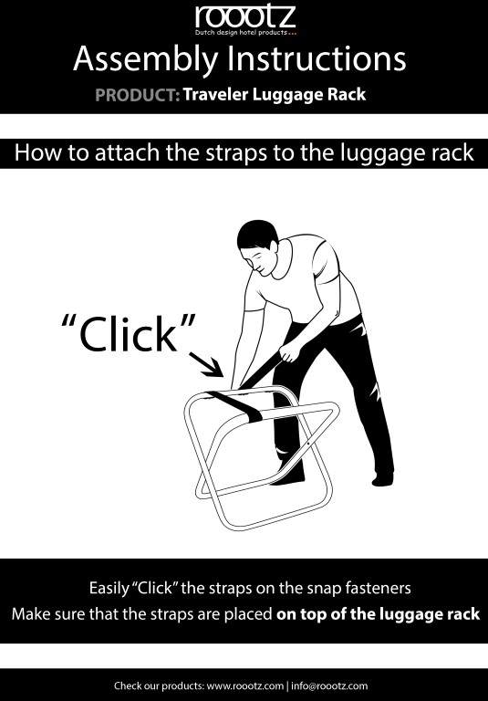 Luggage Rack Assembly instructions - Roootz Traveler