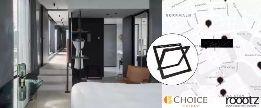 Luggage Racks for At Six Hotel Stockholm