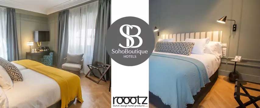 Porte bagage d'hotel roootz soho boutique hotels