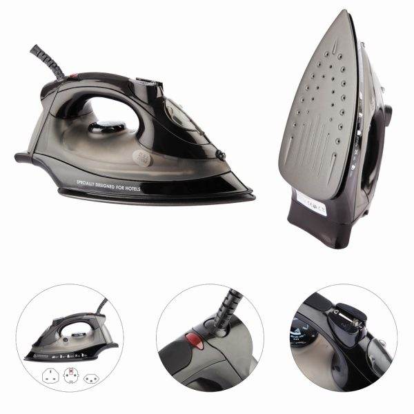 Steam Iron for hotels Black