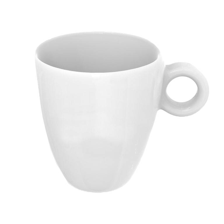 Coffee cup white for hotels