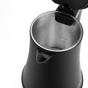 Black kettle for hotels
