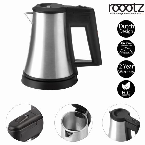 Hotel kettle 0.5L stainless steel Eco Friendly