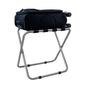 hotel luggage rack silver